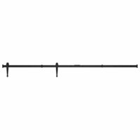 Ophangset voor minischuifdeur 152 cm koolstofstaal