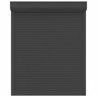 Rolluik 120x150 cm aluminium antracietkleurig