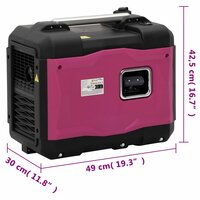 Benzinegenerator 4-takt draagbaar 2900W