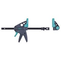 Werktafelklem PRO 65-150-W zwart en groen