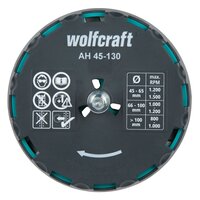 Verstelbare gatenzaag AH 45-130 30 mm metaal 5978000