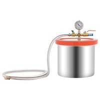 Vacu&uuml;mkamer met 1-traps pomp 7,4 L