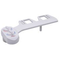 Bidetaansluiting voor toiletbril warm/koud water enkel mondstuk