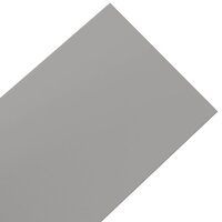 Tuinranden 2 st 10 m 20 cm polyetheen grijs