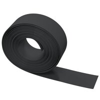 Tuinranden 4 st 10 m 20 cm polyetheen zwart