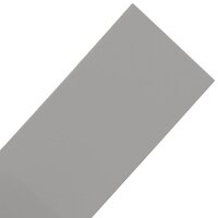 Tuinranden 4 st 10 m 15 cm polyetheen grijs