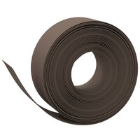 Tuinranden 5 st 10 m 20 cm polyetheen bruin