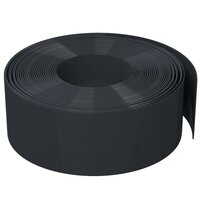 Tuinranden 5 st 10 m 20 cm polyetheen zwart