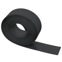 Tuinranden 5 st 10 m 20 cm polyetheen zwart