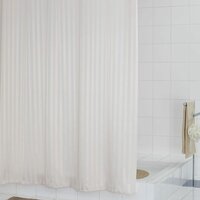 Douchegordijn Satin White 180x200 cm