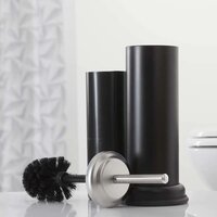 toiletborstel met houder Acero zwart 361730519