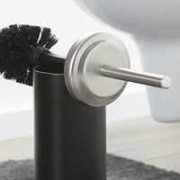 toiletborstel met houder Acero zwart 361730519