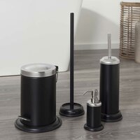 toiletborstel met houder Acero zwart 361730519