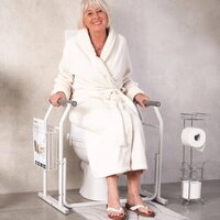 Toiletgreep mobiel 150 kg wit A0110101
