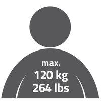 Wandbeugel met zuignappen gebogen Premium wit