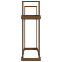 Haardhoutrek 110x35x108,5 cm massief grenenhout honingbruin