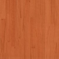 Houtblokhouder 108x52x106 cm massief grenenhout wasbruin