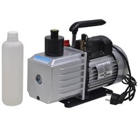 Vacu&uuml;mpomp 100 L/min met 2-voudige manometerset