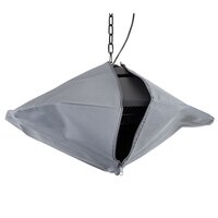 Hoes voor hangende verwarmer Spica Square grijs