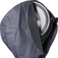 Hoes voor staande verwarmer Retro grijs