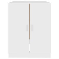 Wasmachinekast 71x71,5x91,5 cm wit