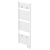 Badkamerradiator met timer 120x50x15 cm wit