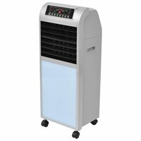 Luchtkoeler draagbaar 120 W 8 L 385 m&sup3;/u 37,5x35x94,5 cm
