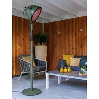 Heater Indus Ultra Jade Smart staand 2100 W ros&eacute;goud groen