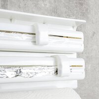 Rolhouder wandmontage wit