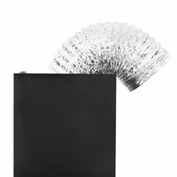 Wandafzuigkap 756 m&sup3;/u 60 cm roestvrij staal zwart