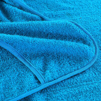 Strandhanddoeken 4 st 400 g/m&sup2; 60x135 cm stof turquoise