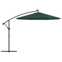 Vervangingsdoek voor zweefparasol 300 cm groen