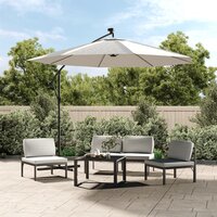 Vervangingsdoek voor zweefparasol 300 cm zandwit