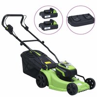 Accugrasmaaier met 2 accu&#039;s 20 V 2000 mAh Li-ion