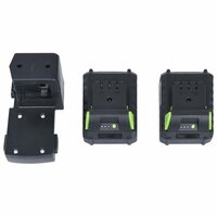 Accugrasmaaier met 2 accu&#039;s 20 V 2000 mAh Li-ion