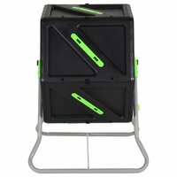 Composteertrommel 105 L 60x58x74 cm polypropeen