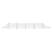 Kweektunnels 4 st 1,5x5 m glasvezel en polypropeen