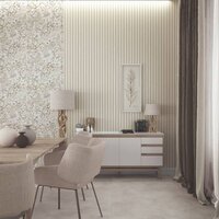 Behang Botanica Wooden Slats beige