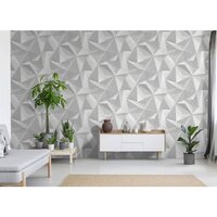 Behang Onyx lichtgrijs