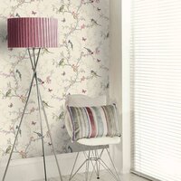 Behang Phoebe beige