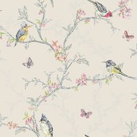 Behang Phoebe beige