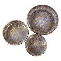 3-delige Schalenset decoratief
