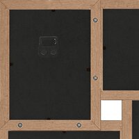 Fotolijst voor 24x(10x15 cm) foto MDF lichtbruin