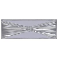 25 st Stoellint met diamant stretch zilver