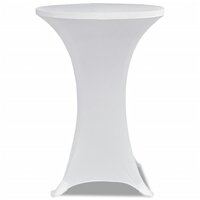 Statafelhoes Stretch &Oslash;70cm Wit (2 stuks)