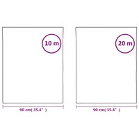 Raamfolies 3 st statisch mat PVC zwart