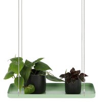 Plantenblad hangend rechthoekig S groen