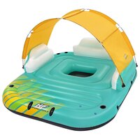Drijfeiland Sunny Lounge 5-persoons opblaasbaar 291x265x83 cm
