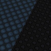 Zwembadfolie solar drijvend 417 cm PE zwart en blauw