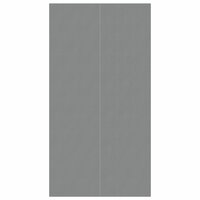 Zwembadgrondzeil 420x220 cm polyester geotextiel lichtgrijs
